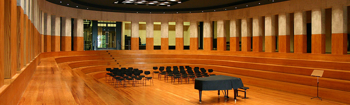 Saal des Musikgymnasiums
